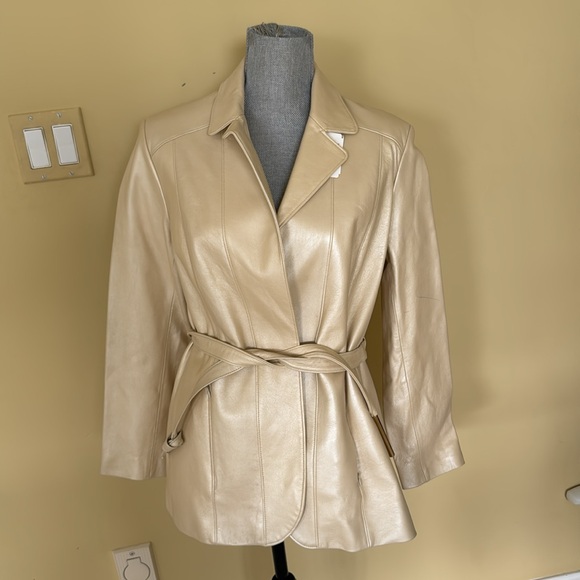 St John Leather Coat - Picture 2 of 10